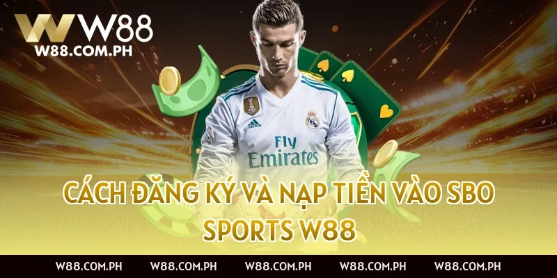 Cách đăng ký và nạp tiền vào SBO Sports W88