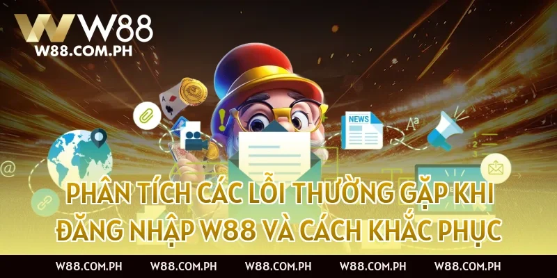 Phân Tích Các Lỗi Thường Gặp Khi Đăng Nhập W88 Và Cách Khắc Phục